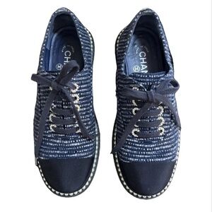Chanel Tweed Shoes